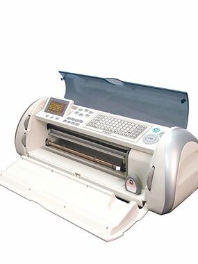Electronic Cutting Machine in White and Silver